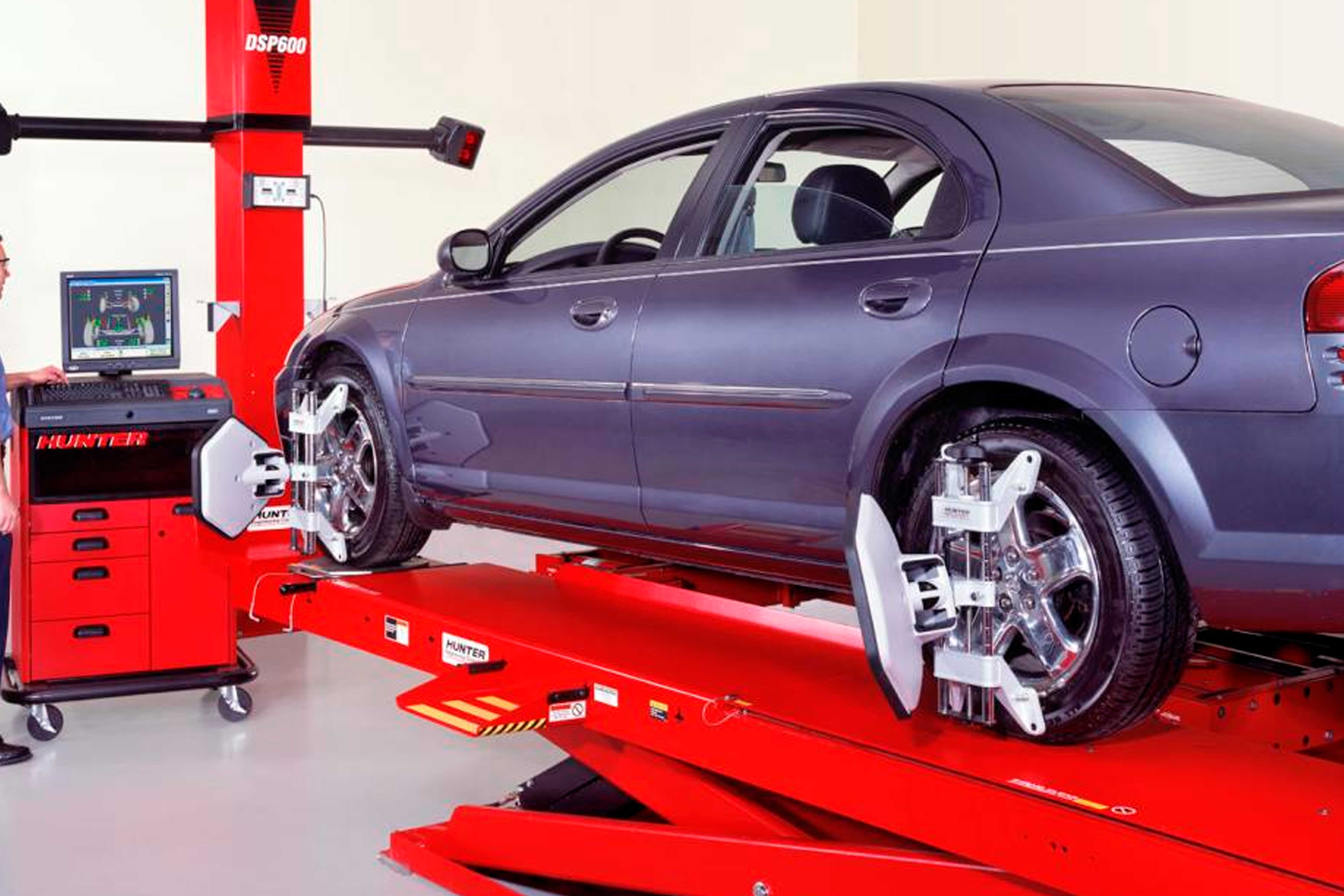 Wheel alignment course image